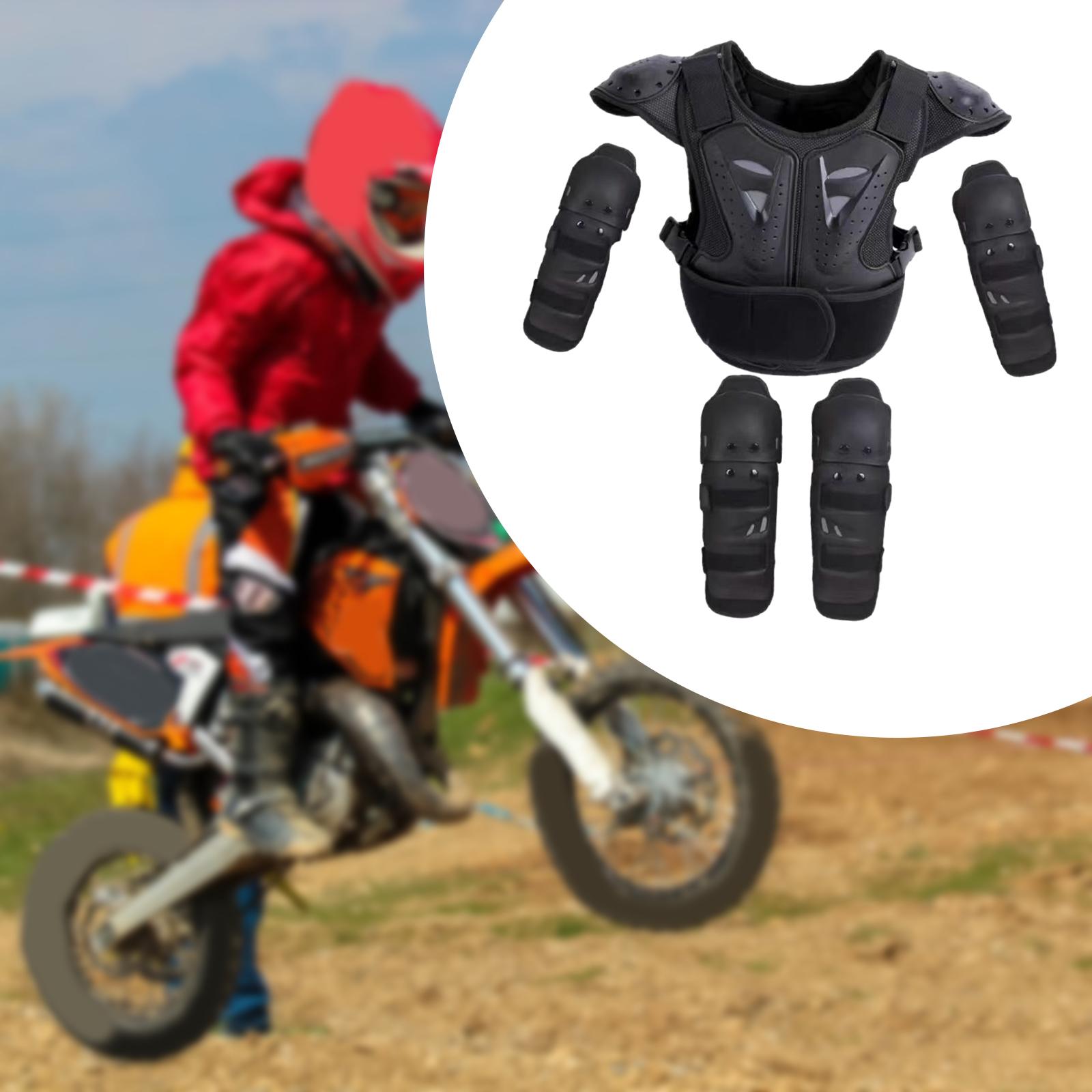 Cycling Protective Gear For Kids - Çocuklar için Motosiklet Koruyucu Tulumu Tam