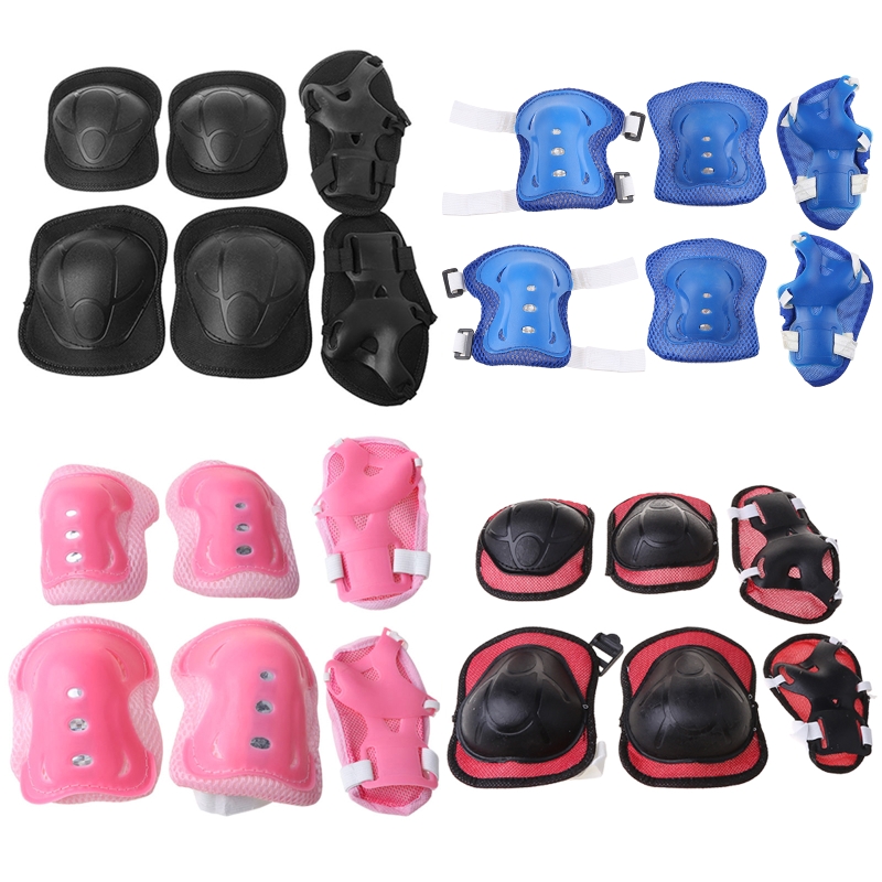 Cycling Protective Gear For Kids - 6 Parça Çocuk Koruyucu Ekipman Seti,