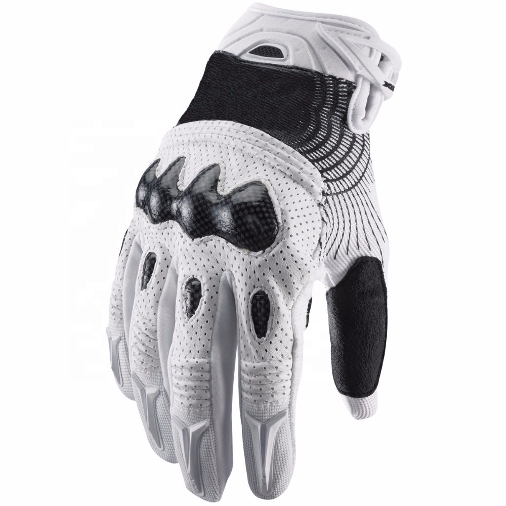 Cycling Gear Made In Usa - Sert Eklemli Tam Parmak Motosiklet Eldivenleri