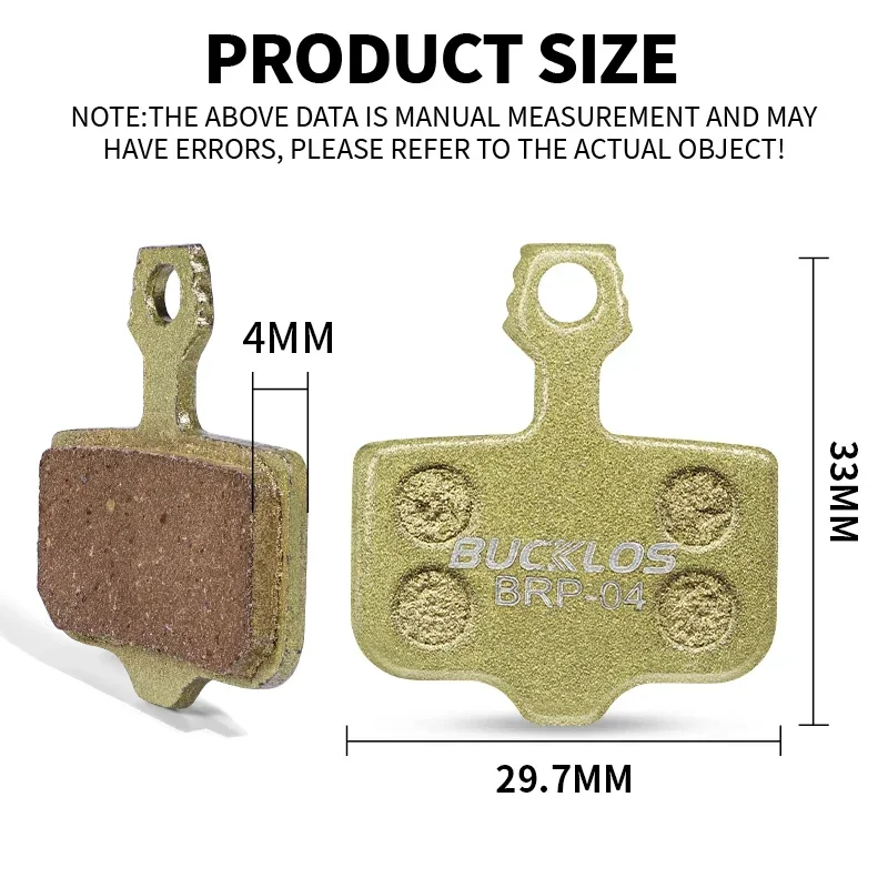 BUCKLOS MTB disk fren balatala - Ykyw Cycling Gear incelemesi ve fiyatı