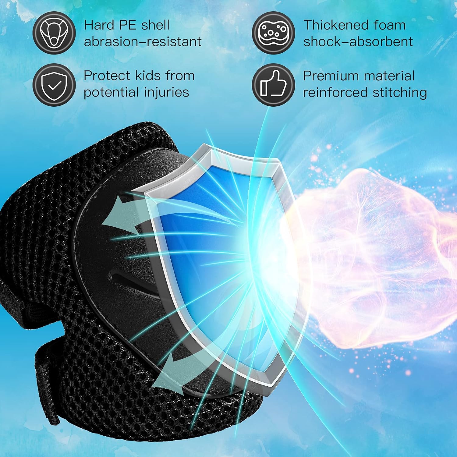 6 adet çocuklar koruyucu donan - Cycling Protective Gear For Kids incelemesi ve fiyatı
