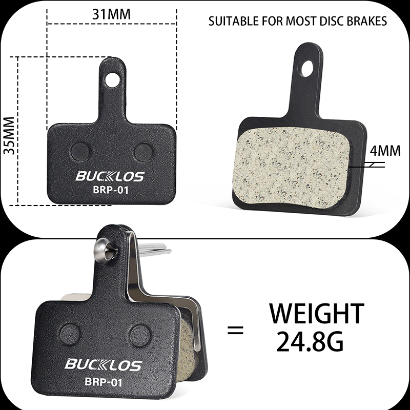 BUCKLOS Fren Balataları Bisikl - Ykyw Cycling Gear incelemesi ve fiyatı
