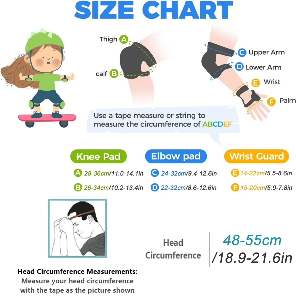 Çocuk bisiklet kaskı diz dirse - Cycling Protective Gear For Kids incelemesi ve fiyatı