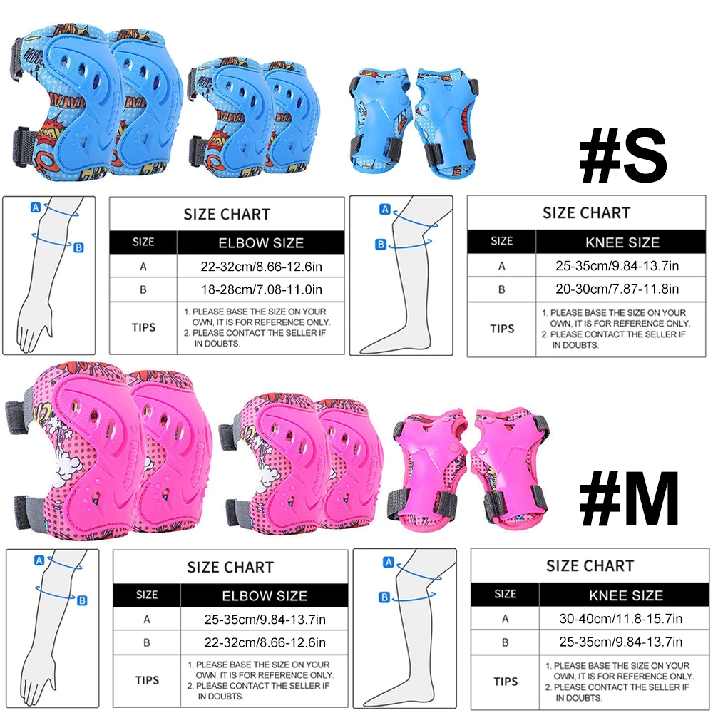 6 adet çocuklar 3-12 yıl diz d - Cycling Protective Gear For Kids incelemesi ve fiyatı