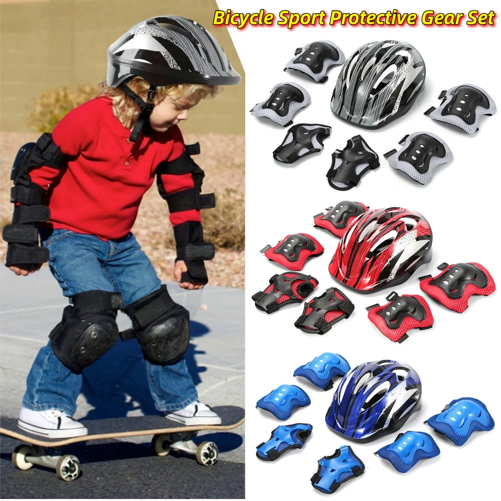 7 adet bisiklet spor koruyucu  - Cycling Protective Gear For Kids incelemesi ve fiyatı